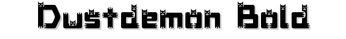 DustDemon Bold font